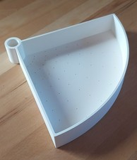 Duschablage für Stange Duschstange Eckregal Ecke