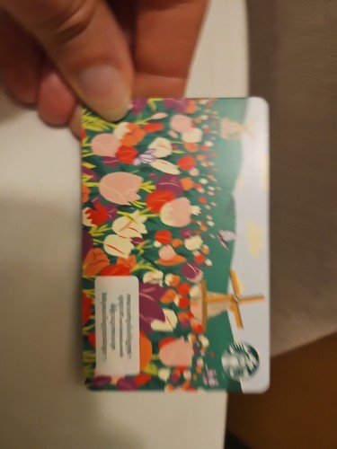 Starbucks karte card tulips - starbucks,