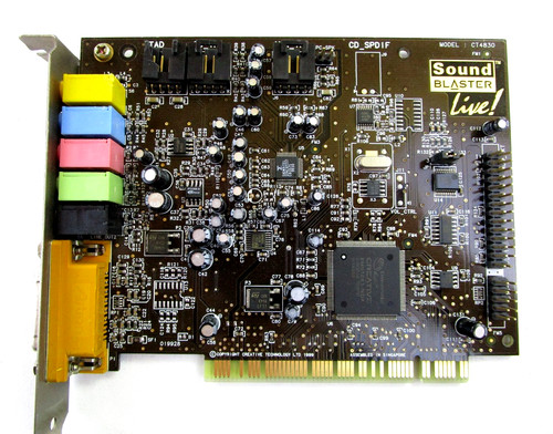 Creative sound blaster live - creative,