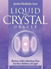 Liquid Crystal Oracle Return of the Atlantian Way Book and Card Set NEW Boxed