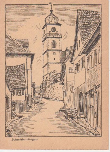 Schwieberdingen straßenpartie - schwieberdingen,