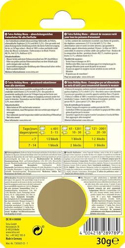 Tetra ferienfutter zierfische - tetra,