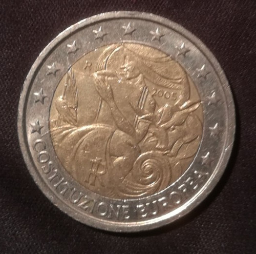 Euro münze italien 2005 1 - italien, 2005: