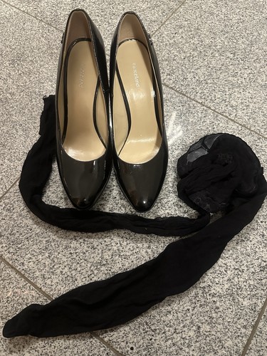 Getragene high heels - getragene, damen