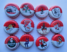 12 caps   Gilden Kölsch  Karneval -  set Serie nicht komplett