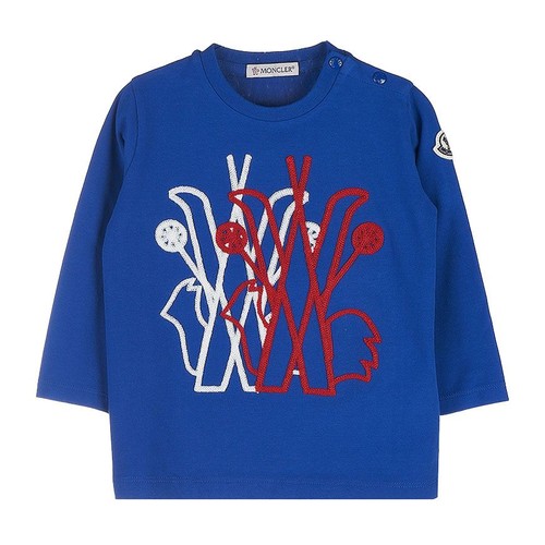 Moncler kinder shirt - t-shirt, logo