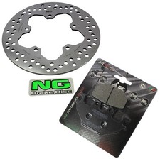 Bremsscheibe + Bremsbeläge Hinten für Yamaha YZF-R / YZF - R 125 ( Bj. 08 - 13 )