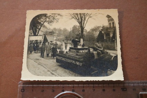Tolles altes foto festwagen - tolles,