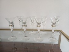 8 Holmegaard Aquavit-Gläser 60er Jahre  