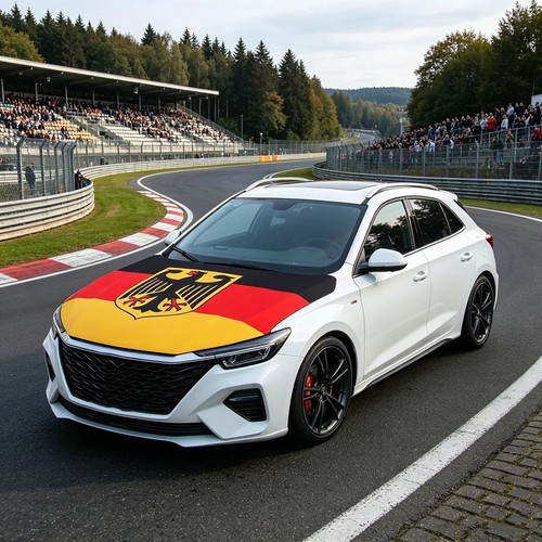 Auto motorhauben flagge - auto,
