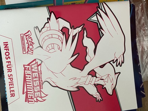 Pokemon weiße flammen heft - weiße,