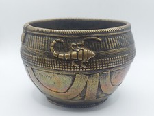 alte Bronze Schale - Reismaß