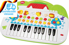 Simba 104018188 - ABC Tier-Keyboard, Mit Verschiedenen Sounds Und Einstellfunkti