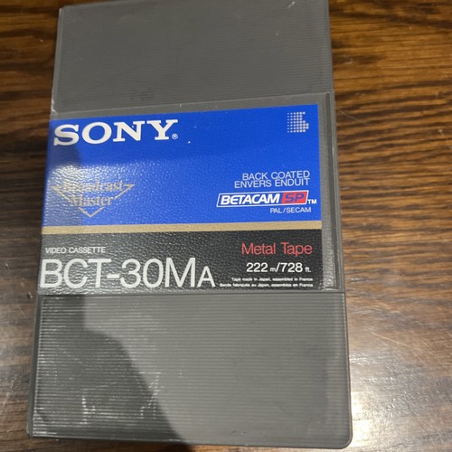 Sony betacam bct 30ma - sony, sp