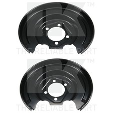 2X NK SPRITZBLECH BREMSSCHEIBE HINTEN passend für TOYOTA AURIS COROLLA PRIUS