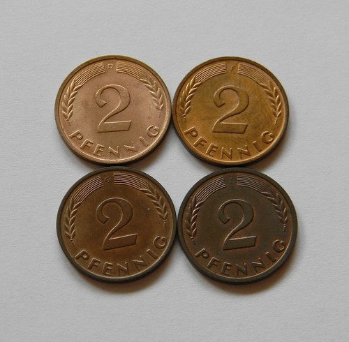 Brd komplettsatz pfennig - brd:,