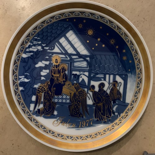 Weihnachten 1977 wand teller - 1977,