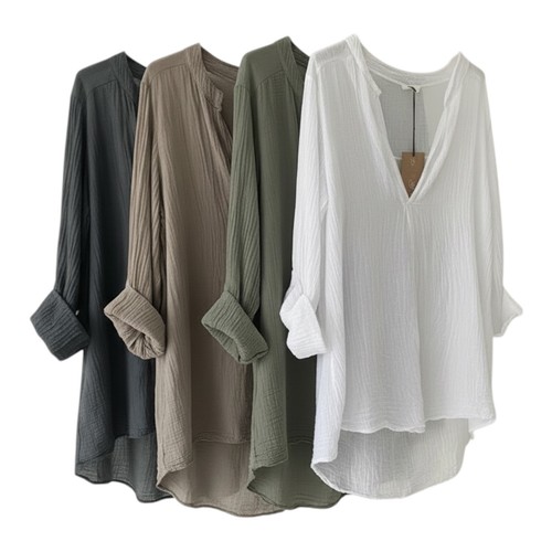 Leichte bluse tunika shirt - tunika, 36