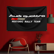 Audi Quattro Banner / Fahne -