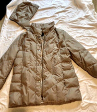 Peek & Cloppenburg ECHT DAUNEN Jacke NEUWERT. beige Gr 46 - 48 XL MAßE beachten!