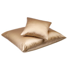 Kissenbezug aus 100% Seide Seidenkissenbezug Kissenhülle Maulbeerseide gold