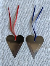 Herz aus Blech zum Aufhängen