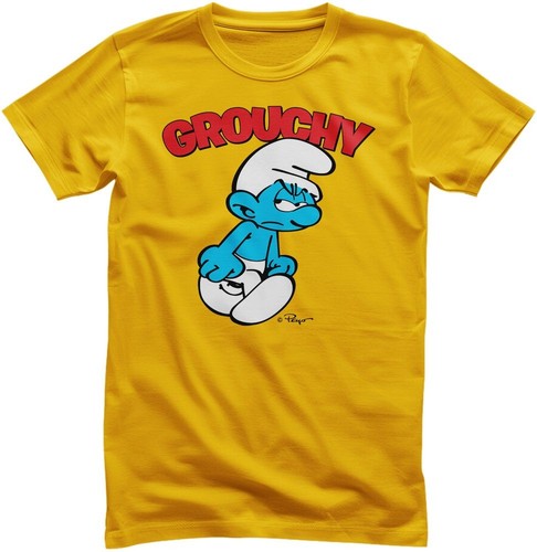 Die schlümpfe shirt grouchy - die,