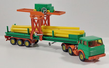 Siku - V 350 - 1:55 - Hanomag Henschel Sattelzug mit fahrbarer Kranbrücke