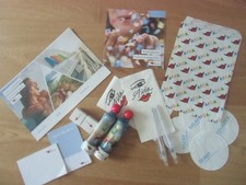 AIDA Cruises - FAN-Paket:  2x PIN 2024 - 2x Bingo Marker -2x Block - 2 Kuli u.a.