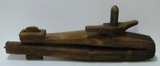 ☛ Antiker Bäuerlicher Spannstock / Schindelschnitzen- Federkiel ect. um 1850 ☚