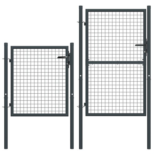 Metall mesh gartentor - metall,