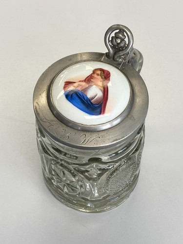 Antiker krug humpen aus - antiker, glas