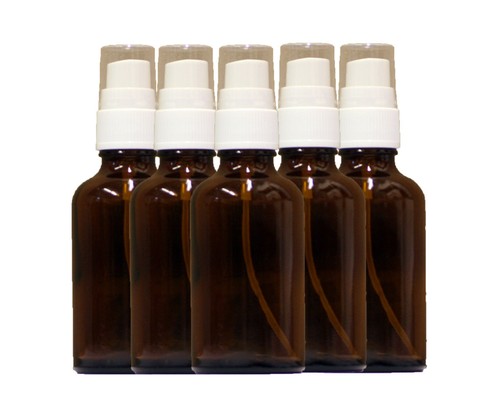 50ml braunglasflasche mit - 5,