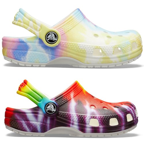 Crocs kids classic tie dye - kids, tie-dye