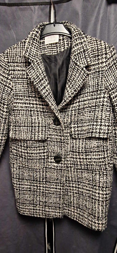 Zara blazer tweed - tweed, hahnentritt