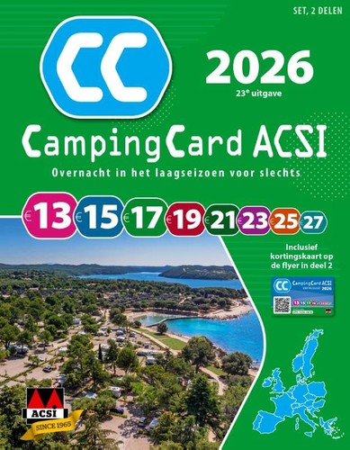 Campingcard acsi 2026 set 2 - campingcard,