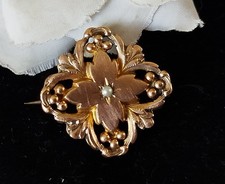 Biedermeier zierliche brosche - biedermeier,