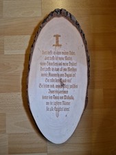 Holzschild mit Spruch Wikinger