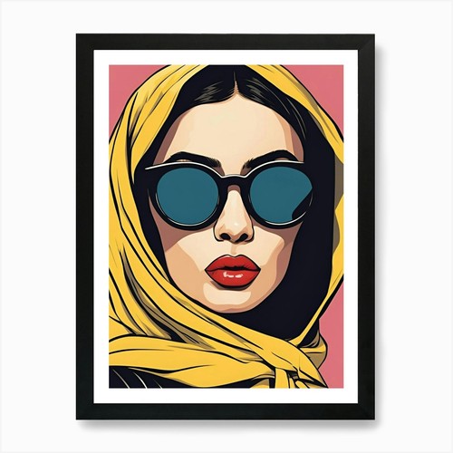 Schicke frau sonnenbrille - schicke,