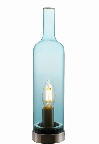 Tischlampe bottle blau - tischlampe,