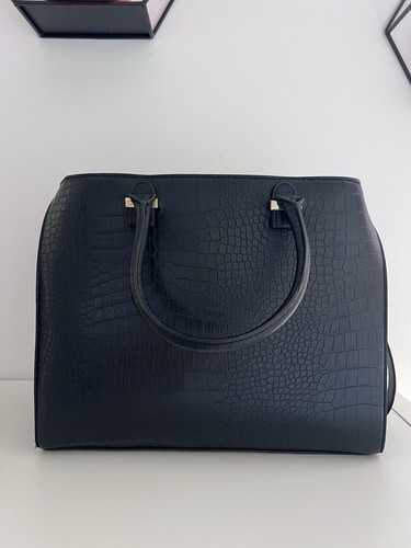 Schwarze handtasche mit - h&m,