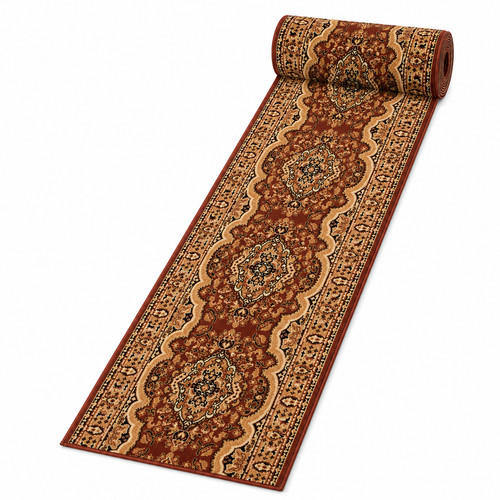 Teppich läufer braun 8mm flur - teppich,