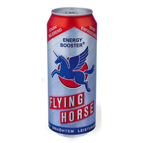 Flying horse energy drink - flying,