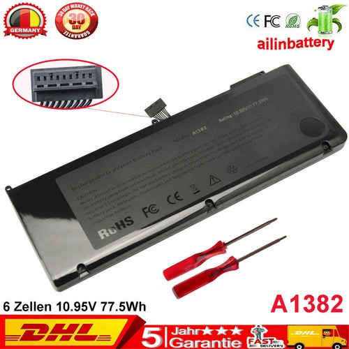 A1382 akku für macbook pro - für,