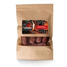 LANDMANN Feuerkorb Anzünder Firestarter Grillanzünder Chemiefrei Maiskolben 450g