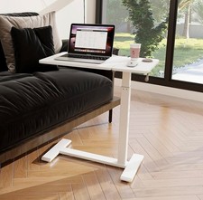 Laptoptisch mit Rollen Weiß