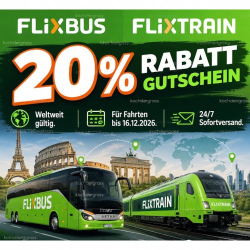 Flixbus flixtrain - ✅,