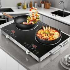 Glaskeramik Kochfeld 1/2 Platten kochfeld Elektro Kochfeld Autark 3500W Neu