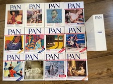 Pan - Zeitschrift für Kunst und Kultur - Jg. 1988 komplett - 12 Hefte + Schuber