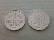 1 DM von 1998 F - Polierte